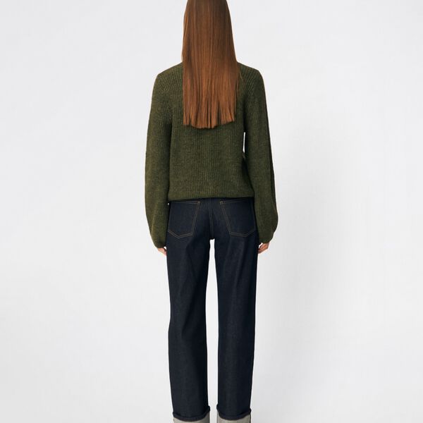 Crismd cardigan, army dust, Modstr&ouml;m