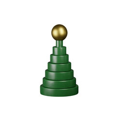 Juletræ juledekoration Juletræ juledekoration, Kay Bojesen Denmark