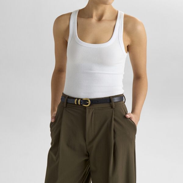 ScarletMBG Belt, black w/br. gold, Markberg