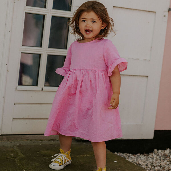 Viola Dress, raspberry, Lalaby