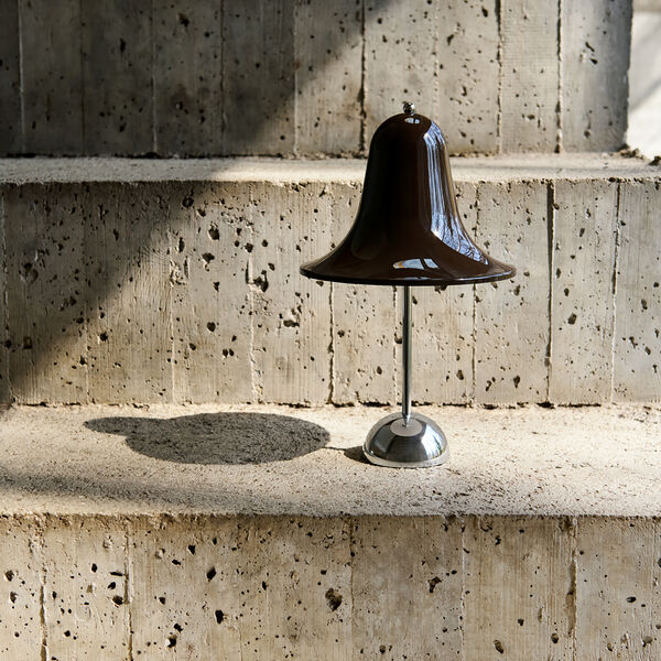Pantop Portable bordlampe, pitch brown, Verpan