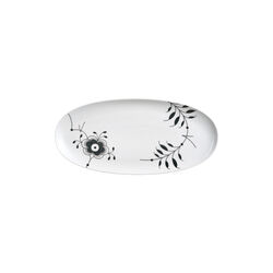 Sort Mega Riflet fad 37 cm, Royal Copenhagen