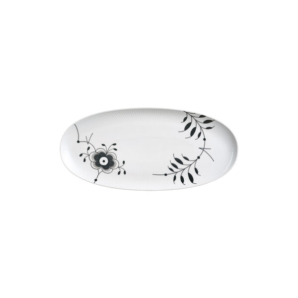 Sort Mega Riflet fad 37 cm, Royal Copenhagen