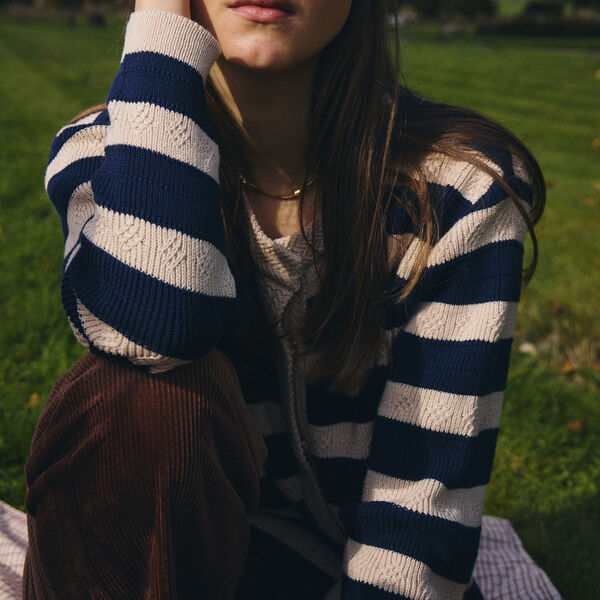 IRGABBY Cardigan, smoke gray, Atelier Rêve