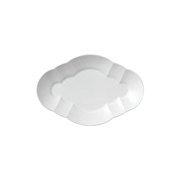 Hvid Elements fad 38,5 cm Hvid Elements fad 38,5 cm, Royal Copenhagen