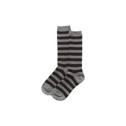 DorinPW Socks, grey stripe, Part Two