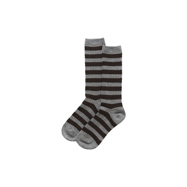 DorinPW Socks, grey stripe, Part Two