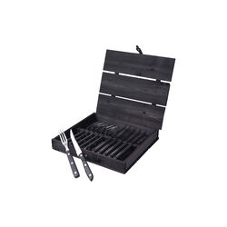 Old Farmer Black bestiksæt 12 dele, Gense