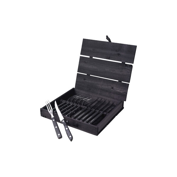 Old Farmer Black bestiksæt 12 dele Old Farmer Black bestiksæt 12 dele, Gense