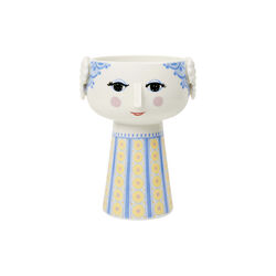 Eva vase 18,5 cm, blå Eva vase 18,5 cm, blå, Bjørn Wiinblad
