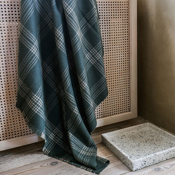 Check plaid, green/light green, ELVANG