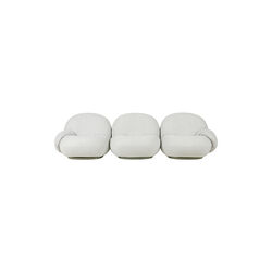 Pacha Outdoor 3-seater Sofa with Armrests, Libera 003, GUBI
