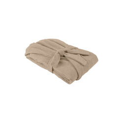 MOUNT EVEREST fleece bathrobe, beige MOUNT EVEREST fleece bathrobe, beige, Karmameju