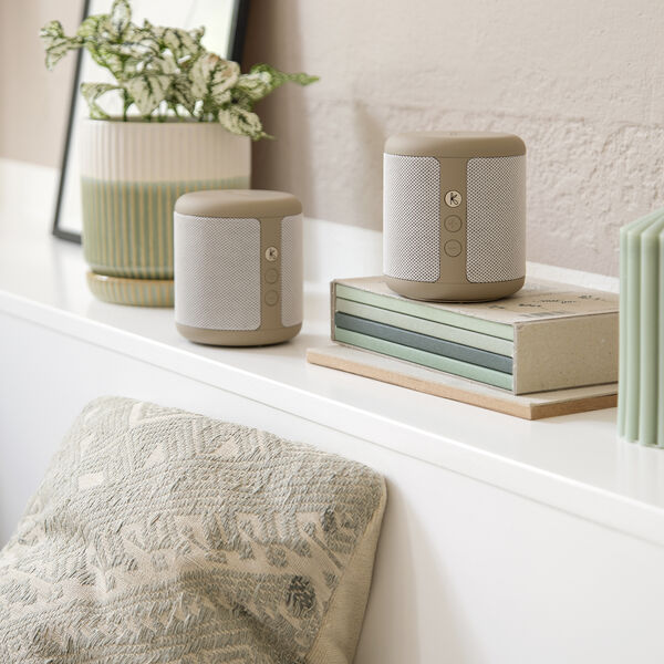 Karl Bluetooth H&oslash;jttaler, ivory sand, Kreafunk