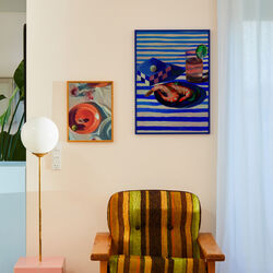 Shrimp & Stripes plakat, Paper Collective