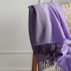 Secret plaid, 02208 clay/lilac, Silkeborg Uldspinderi