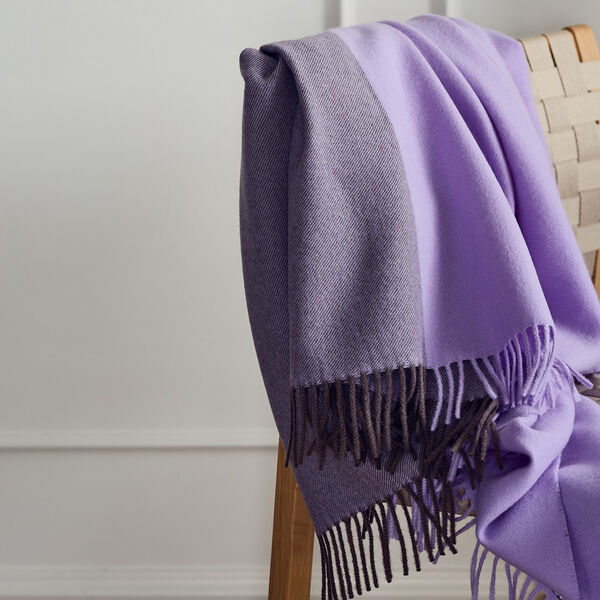 Secret plaid, 02208 clay/lilac, Silkeborg Uldspinderi