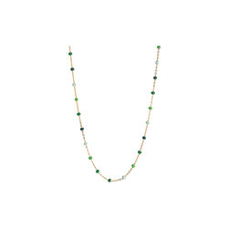 Lola halskæde, guld/spring, ENAMEL Copenhagen