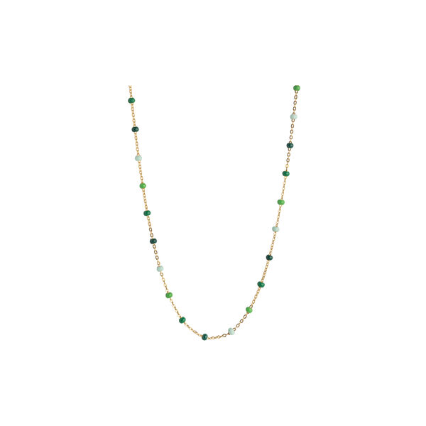 Lola halskæde, guld/spring, ENAMEL Copenhagen