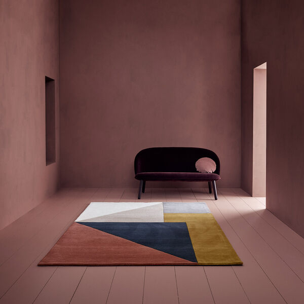 Arguto gulvtæppe, multi, Linie Design