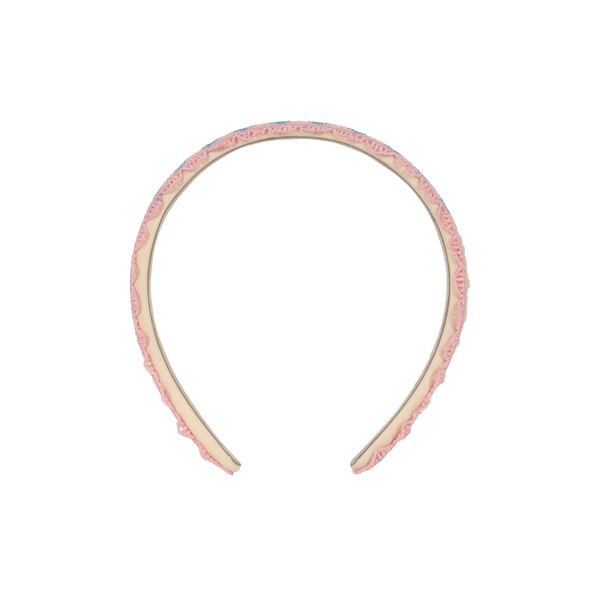 Heart Embroidery Hairbrace, buttercream Heart Embroidery Hairbrace, buttercream, Konges Sløjd