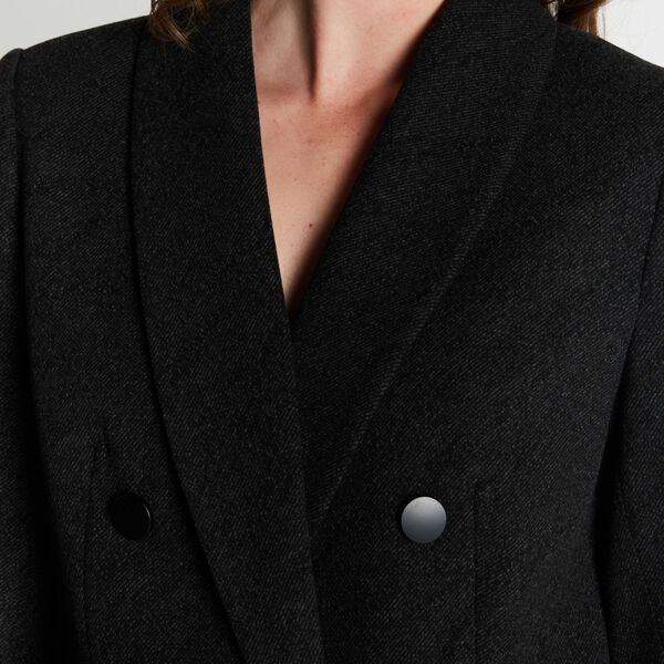 7796RDFLoise blazer, black, RUE de FEMME