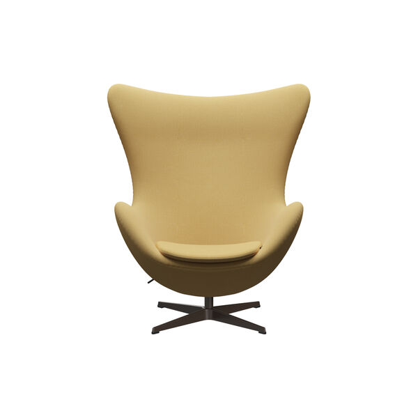 &AElig;gget&trade; 3316 loungestol, Christianshavn 1110 yellow/brown bronze, Fritz Hansen