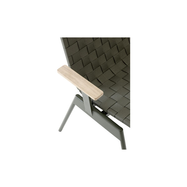 Ville AV34 Outdoor Armchair, bronze green, &Tradition