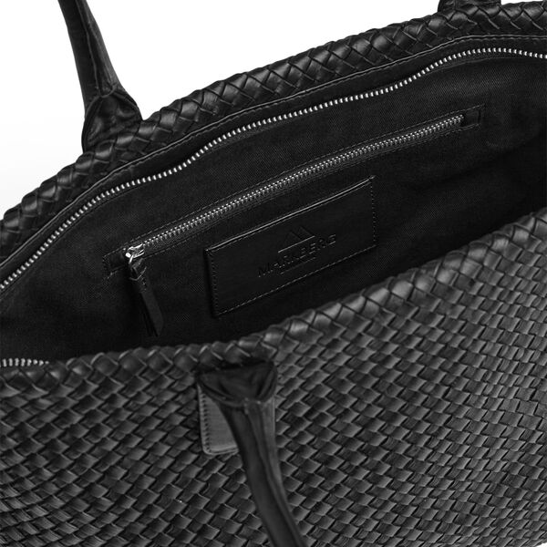WrenMBG Shopper Weave, black, Markberg