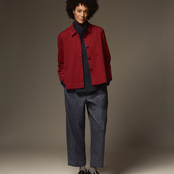 MaIowa Shirt, red dahlia, Masai