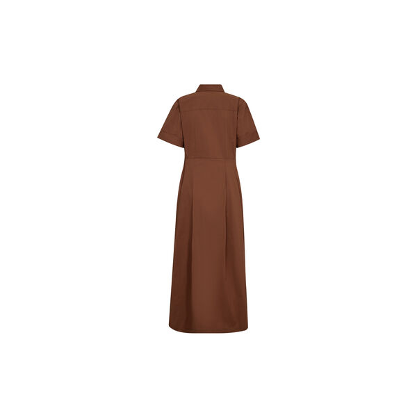 PD-Tulip Poplin Maxidress, toffee, Pieszak
