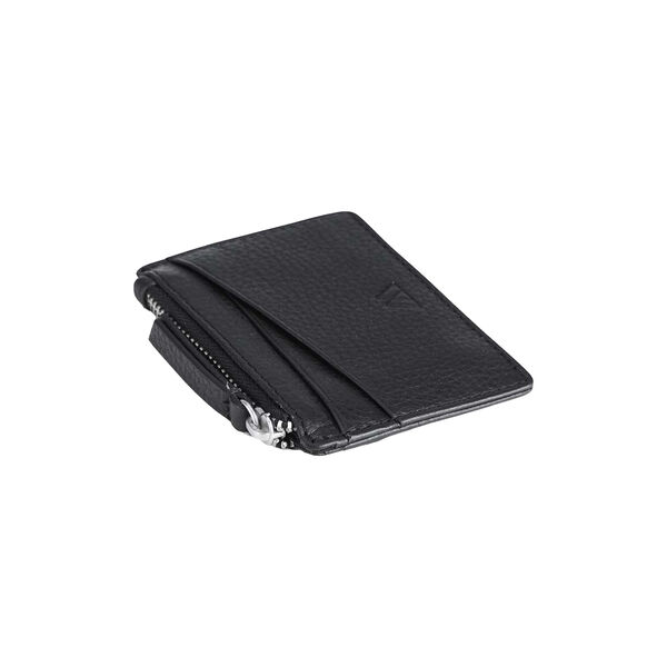 Frey Zip Card Holder, grain black Frey Zip Card Holder, grain black, Markberg