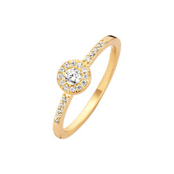 LUXURY RING, forgyldt, Spirit Icons