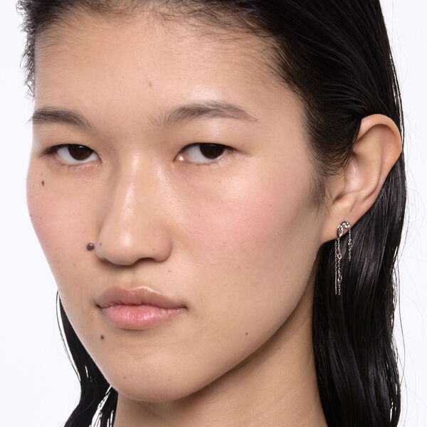 Swift Earring 03 Højre, sølv, Maria Black