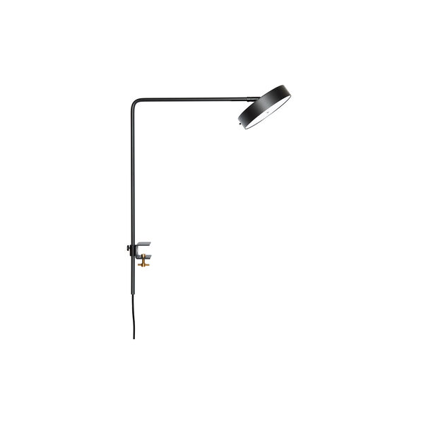 James Desk/Clip Lamp, black, Rubn