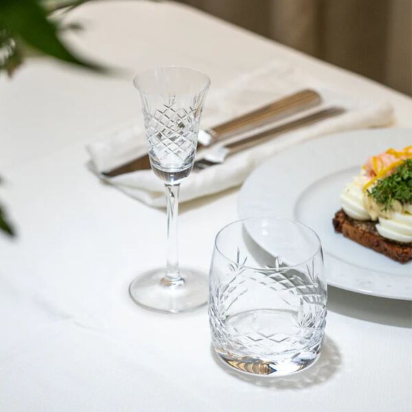 Crispy&nbsp;snapseglas 2 stk., Frederik Bagger
