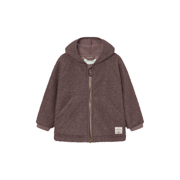 MATLIFF Teddyfleece Jacket, peppercorn plum, Mini A Ture