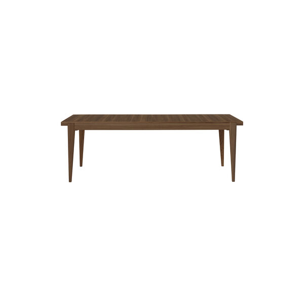 S-Table Dining Table Rectangular Extendable, matt lacquered american walnut S-Table Dining Table Rectangular Extendable, matt lacquered american walnut, GUBI