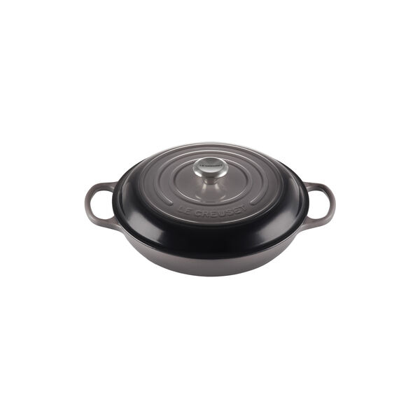 Signature st&oslash;bejern buffetgryde 30 cm, flint, Le Creuset