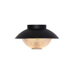 Grace Ceiling/Wall Lamp, black, Rubn