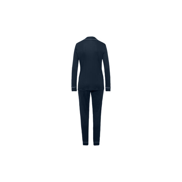 Natural Comfort LS Pajama, deep navy Natural Comfort LS Pajama, deep navy, HANRO