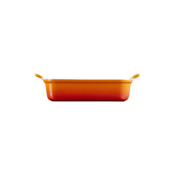 Heritage rektangul&aelig;rt fad 26 cm, volcanic, Le Creuset