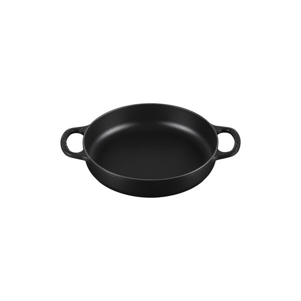 Everyday st&oslash;bejern stegepande 28 cm, matte black, Le Creuset