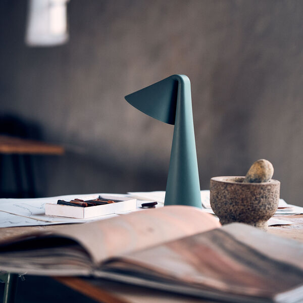 Ami Portable Table Lamp, sage green, FRANDSEN