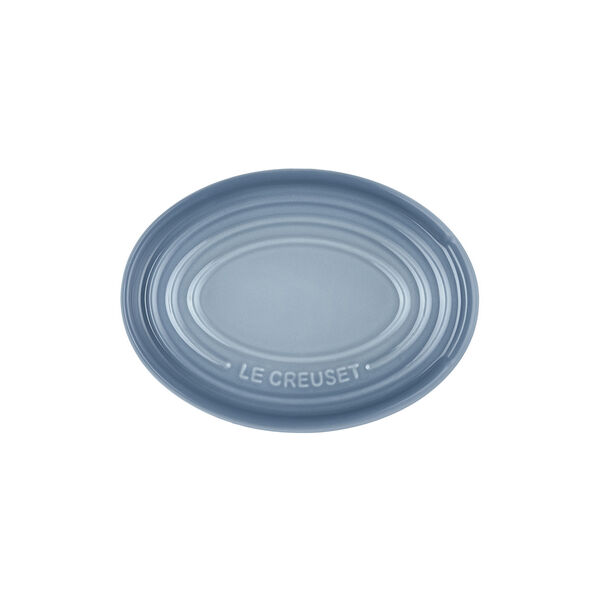 Oval grydeskeholder, chambray Oval grydeskeholder, chambray, Le Creuset