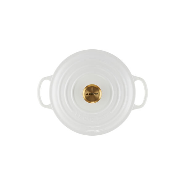 Signature rund gryde Ø 20 cm, white Signature rund gryde Ø 20 cm, white, Le Creuset