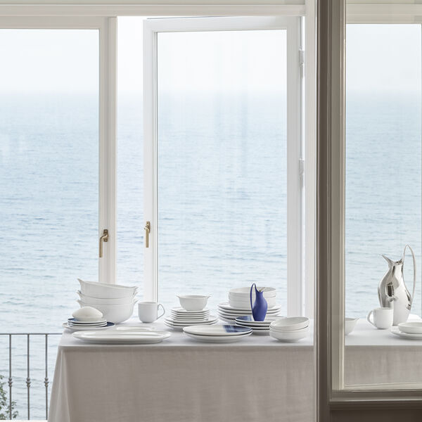 KOPPEL sidetallerken 16 cm, hvid KOPPEL sidetallerken 16 cm, hvid, Georg Jensen