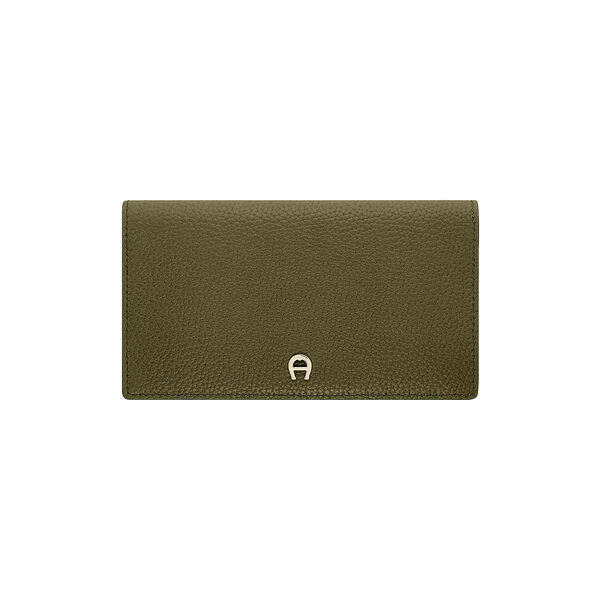 Delia Bill and card case, dark olive, Aigner