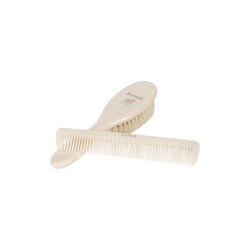 Baby Hairbrush Set, beige, Konges Sløjd