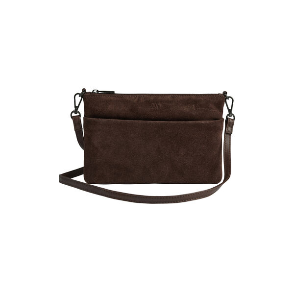 KarimaMBG Crossbody Bag Suede, dark brown, Markberg